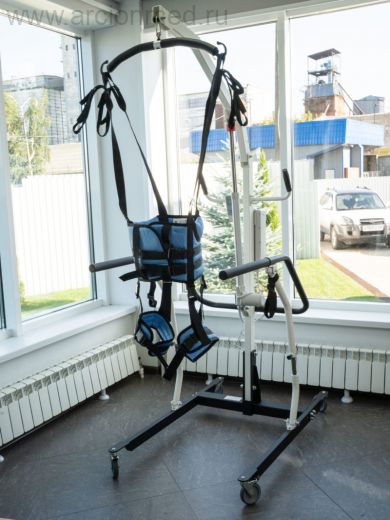 Подвес реабилитационный для вертикализации пациента модель «Орторент М (мобильный)»