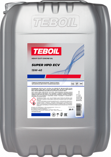 Teboil Super HPD ECV 15W‑40, 20л