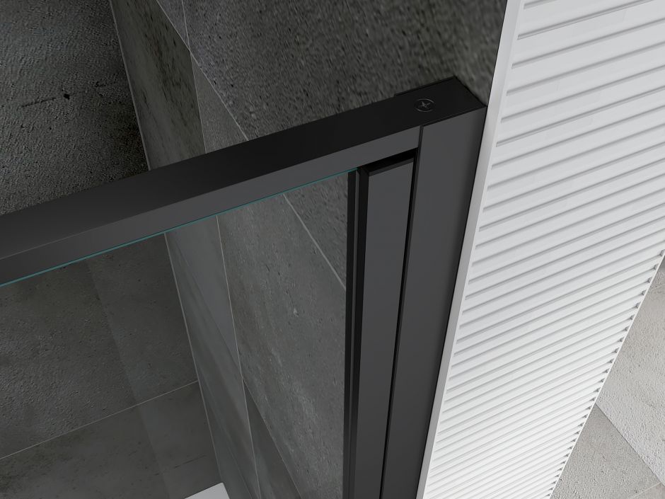 Душевой уголок ABBER Sonnenstrand AG04080B-S100B 80х100 см ФОТО