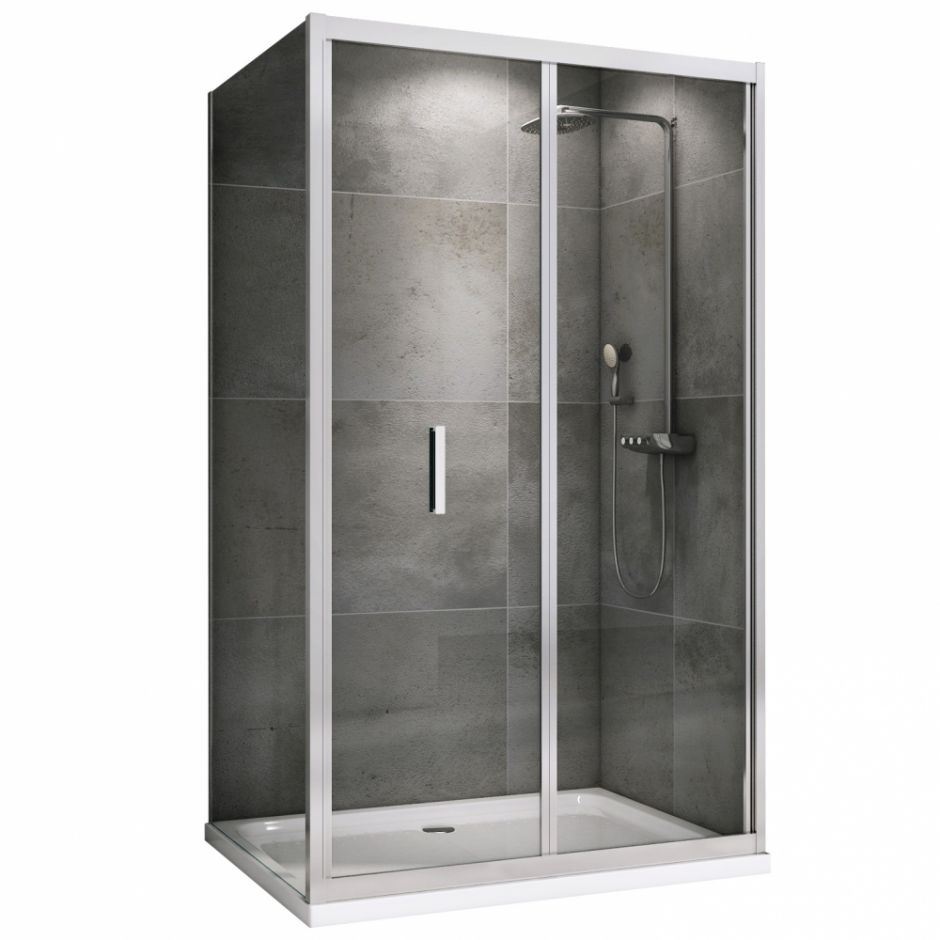 Душевой уголок ABBER Sonnenstrand AG07090-S75 90х75 см