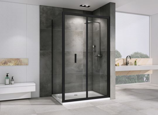 Душевой уголок ABBER Sonnenstrand AG07100B-S85B 100х85 см схема 3