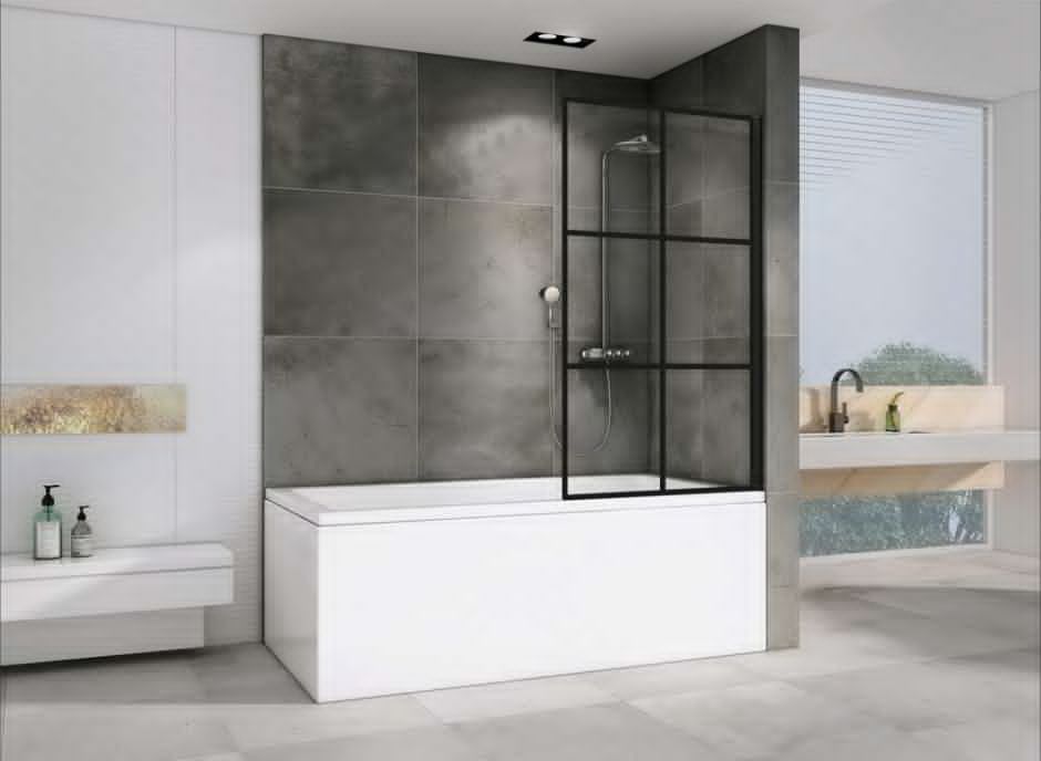 Шторка на ванну ABBER Immer Offen AG72100B ФОТО