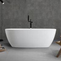 Акриловая ванна ABBER AB9265-1.7 белая схема 1