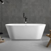 Акриловая ванна ABBER AB9268-1.7 белая схема 1