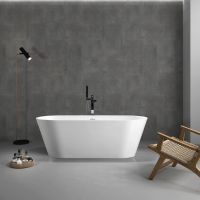 Акриловая ванна ABBER AB9268-1.7 белая схема 9