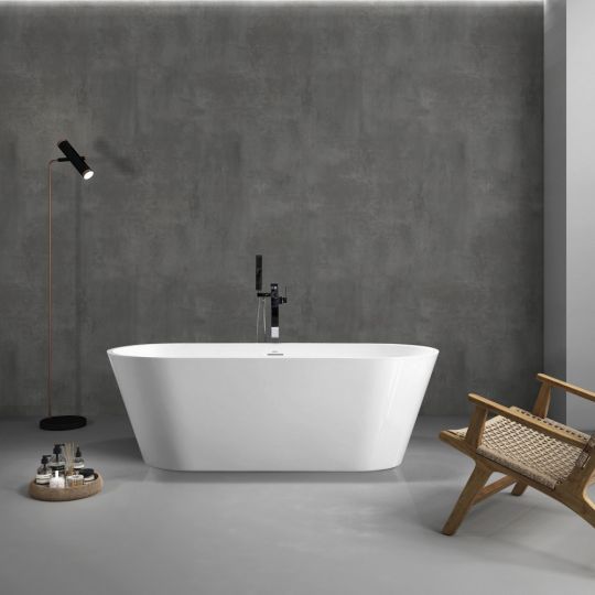 Акриловая ванна ABBER AB9268-1.7 белая схема 9