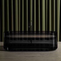 Прозрачная ванна ABBER Kristall AT9708Onyx черная схема 1 Прозрачная ванна ABBER Kristall AT9708Onyx черная схема 1