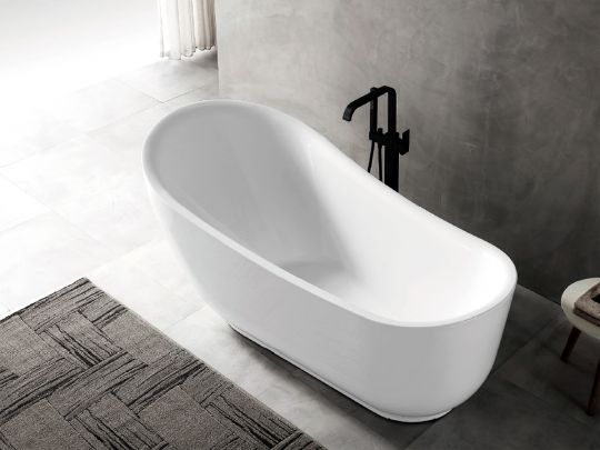 Акриловая ванна ABBER AB9288 белая схема 10