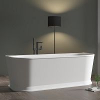 Акриловая ванна ABBER AB9276 белая схема 1