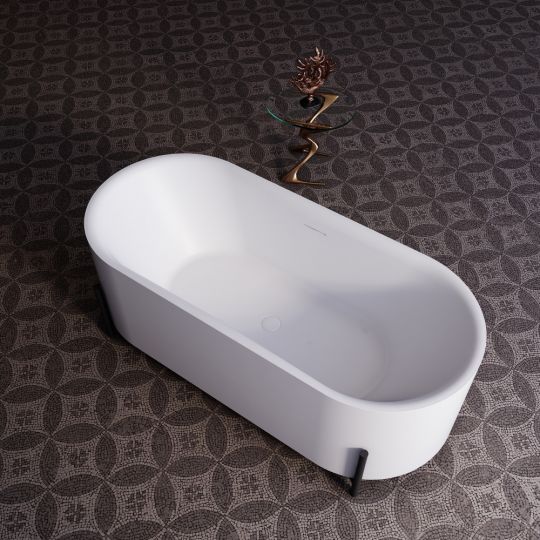 Акриловая ванна ABBER AB9443 белая схема 10