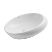 Раковина накладная ABBER Bequem AC2107MW белая матовая схема 1 Раковина накладная ABBER Bequem AC2107MW белая матовая схема 1