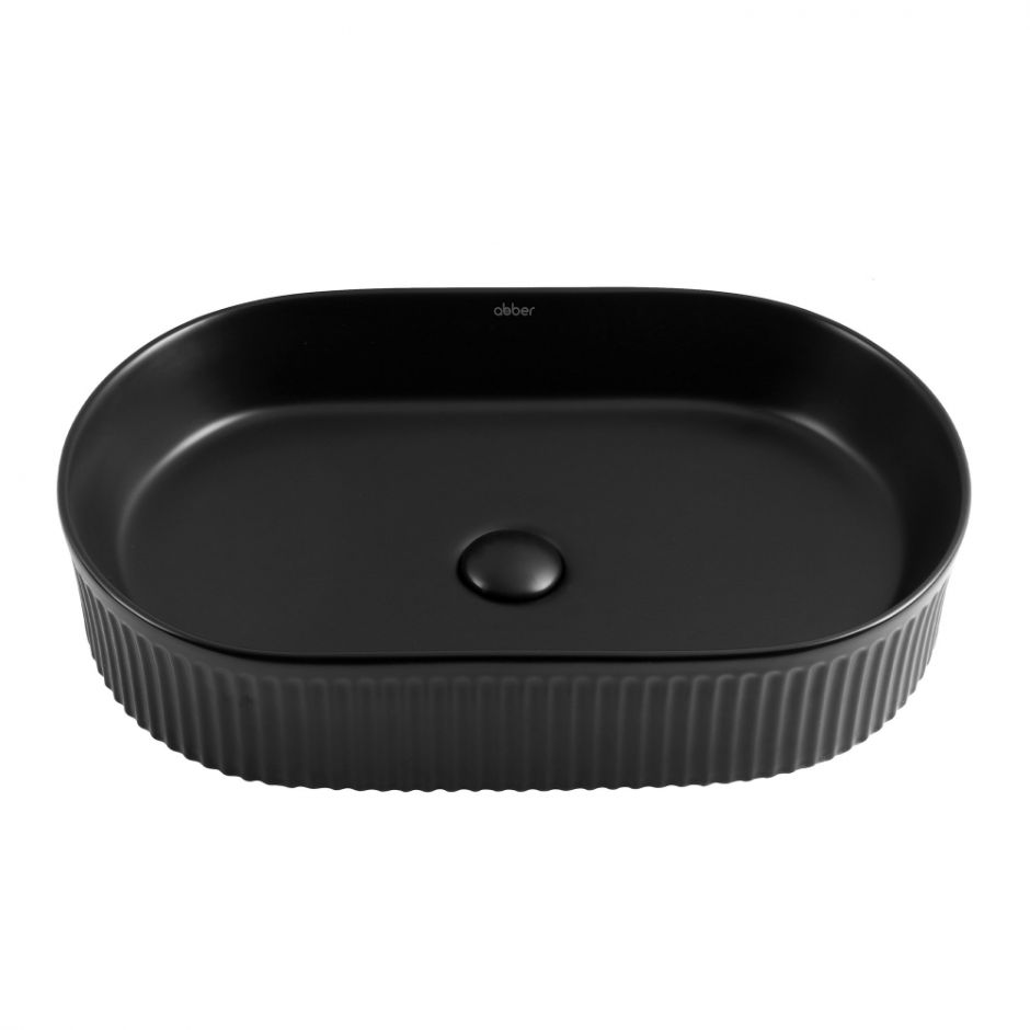 Раковина накладная ABBER Bequem AC2116MB черная матовая ФОТО