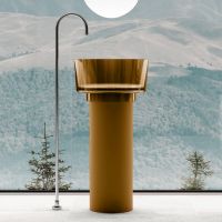 Раковина отдельностоящая прозрачная ABBER Kristall AT2702Vesuvian-H оливковая схема 1 Раковина отдельностоящая прозрачная ABBER Kristall AT2702Vesuvian-H оливковая схема 1