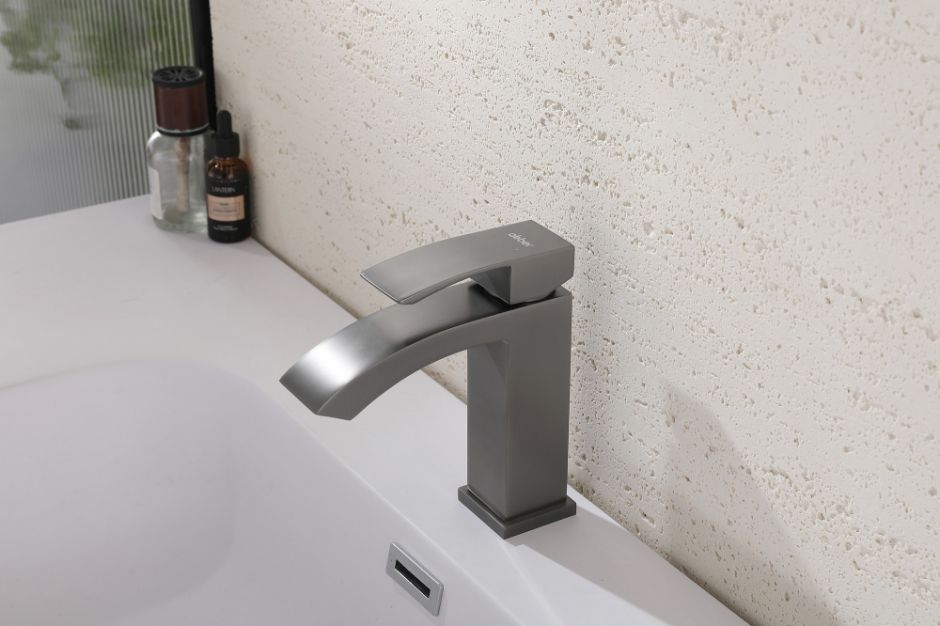 Смеситель ABBER Wasserfall AF8610NG для раковины, никель ФОТО