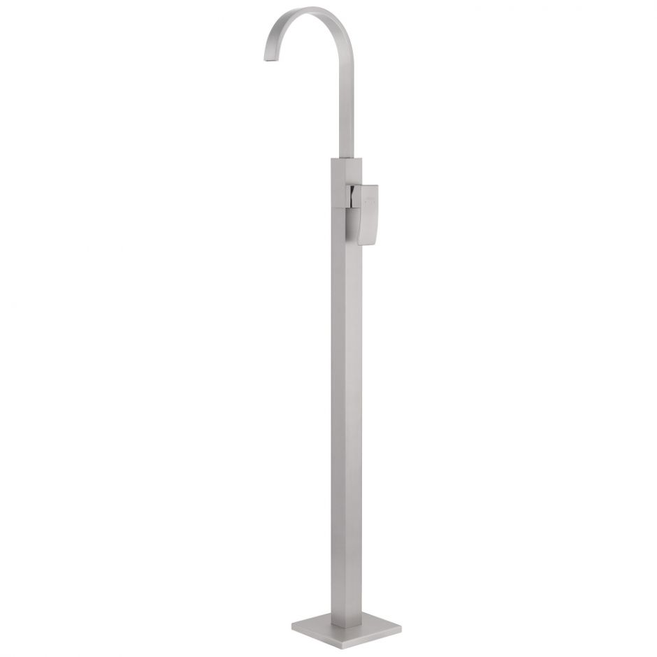 Смеситель ABBER Wasserfall AF8640SP напольный для раковины, сатин