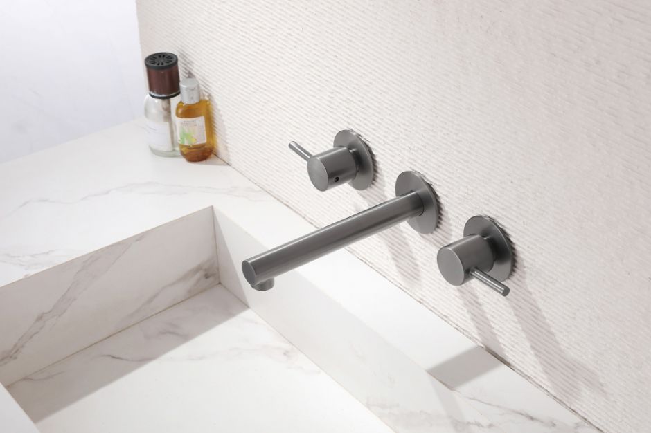 Смеситель ABBER Emotion AF88121NG скрытого монтажа для раковины, никель ФОТО