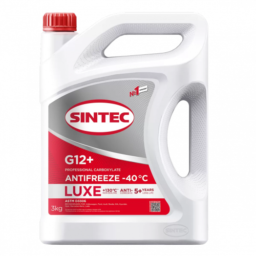 Sintec Antifreeze Luxe G12+ red -40 °С, 3кг
