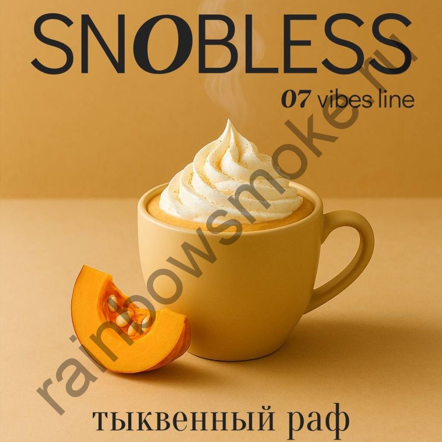 Snobless 100 гр - Pumpkin Raf Cofee (Тыквенный Раф)