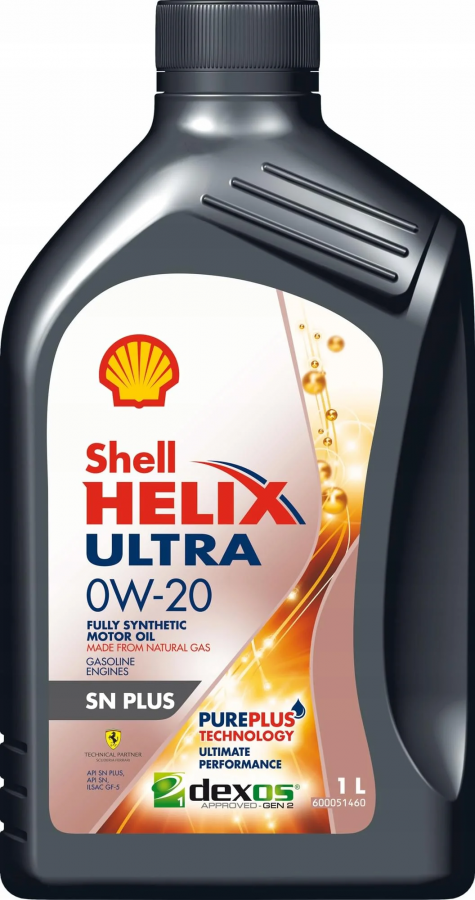 Shell Helix Ultra SN PLUS 0W-20, 1л