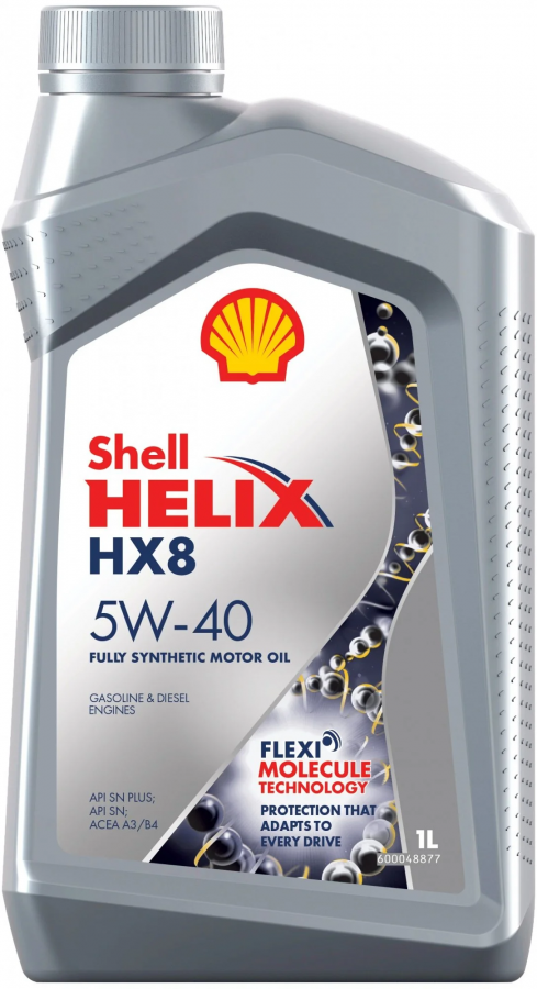 Shell Helix HX8 Synthetic 5W-40, 1л