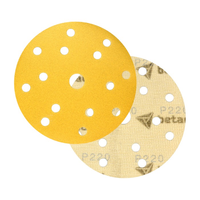 Betacord Yellow Diamond P220 Круг шлифовальный бумажный 15 отв. D150мм., в упаковке 100шт.