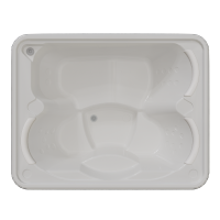 Мини-бассейн Radomir Deluxe Silver 1-30-0-0-0-0531Б 212x168 схема 3