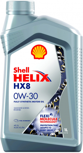 Shell Helix HX8 0W-30, 1л