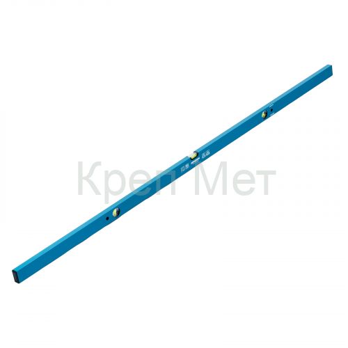 Уровень алюминиевый усиленный, 1800 мм, 3 глазка Gross