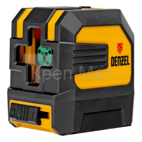 Лазерный уровень LX 03 Green, 30 м, 520 нм, резьба 1/4" Denzel