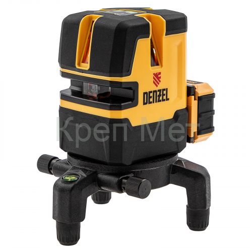 Лазерный уровень LX 06 Green, 30 м, 520 нм, аккумулятор Li 5200 mAh, резьба 5/8" Denzel