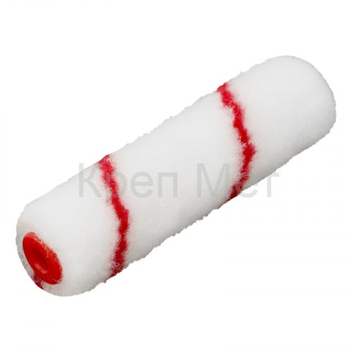 Мини-валик сменный, "Нейлон Стандарт", 100 мм, ворс 9 мм, D 16 мм, D ручки 6 мм, полиамид MTX