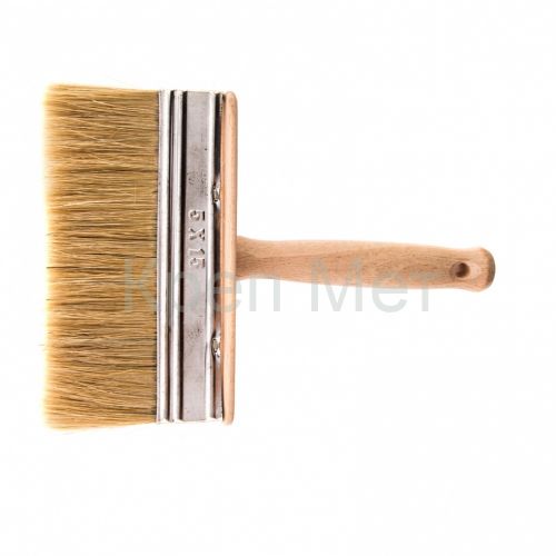 Кисть-ракля, 50 х 150 мм, натуральная щетина, деревянный корпус, деревянная ручка
