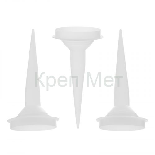 Сменные сопла к пистолету для герметиков, 3 шт Сибртех