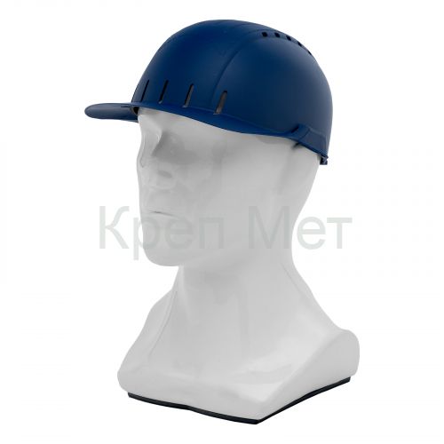 Каскетка защитная "Стиль", пластиковая, синяя Сибртех