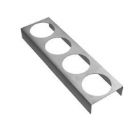 Полочка предметная алюминиевая Antonio Lupi Domino DOMINO31 схема 1