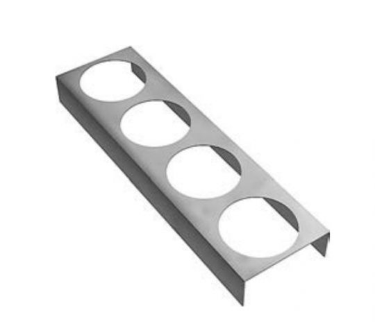 Полочка предметная алюминиевая Antonio Lupi Domino DOMINO31