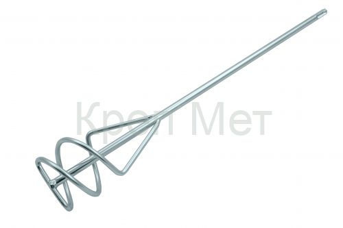 Миксер для песчано-гравийных смесей, 80 х 450 мм, оцинкованный, хвостовик SDS Plus Denzel