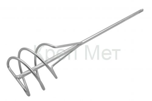 Миксер для песчано-гравийных смесей, 100 х 450 мм, оцинкованный, хвостовик SDS Plus Denzel