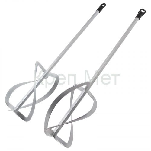 Комплект насадок для строительного миксера, 2шт., 220х560 мм, оцинкованные, хвостовик HEX13 Denzel