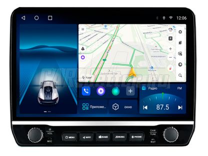 Магнитола Subaru Forester 4, XV 1, Impreza 4 2011-2018, с регуляторами, 9' экран, черный (KP-KN9-9511-3)
