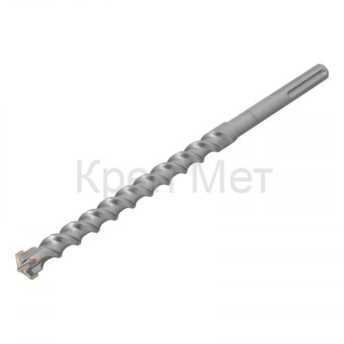 Бур по бетону, 26 х 400 мм, SDS Max c крестовой пластиной Matrix