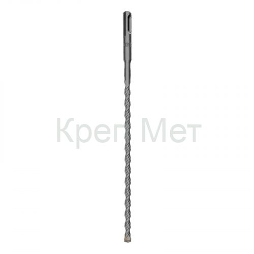Бур по бетону, двойная спираль, три пылеотводящие кромки, 8 x 260 мм DENZEL