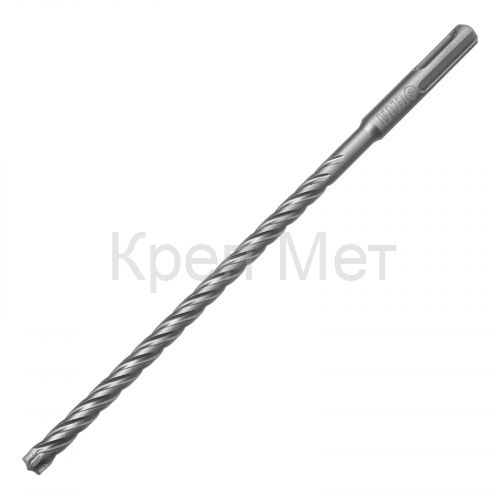 Бур по бетону, цельная крестовая пластина, 8x215 мм, SDS PLUS Denzel