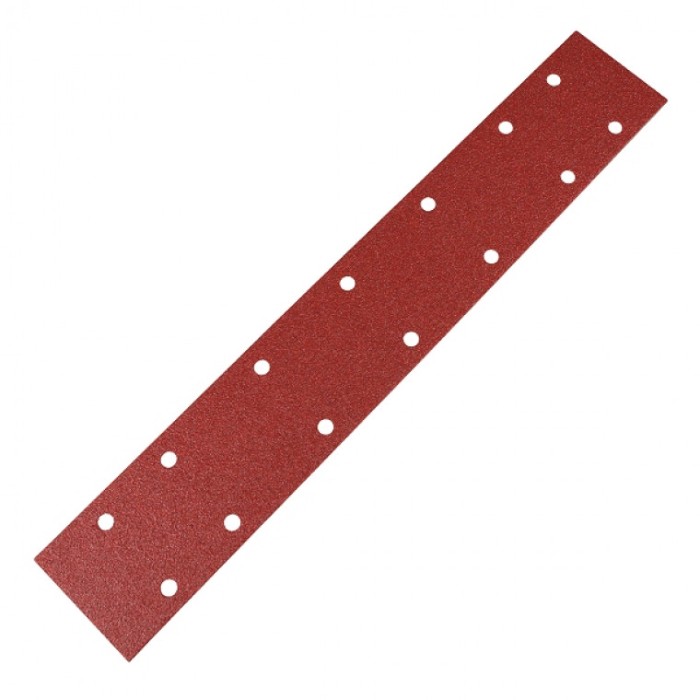 Betacord Rubin P80 Абразивная полоска на пластике 70х420мм. 14 отверстий, в упаковке 50шт.