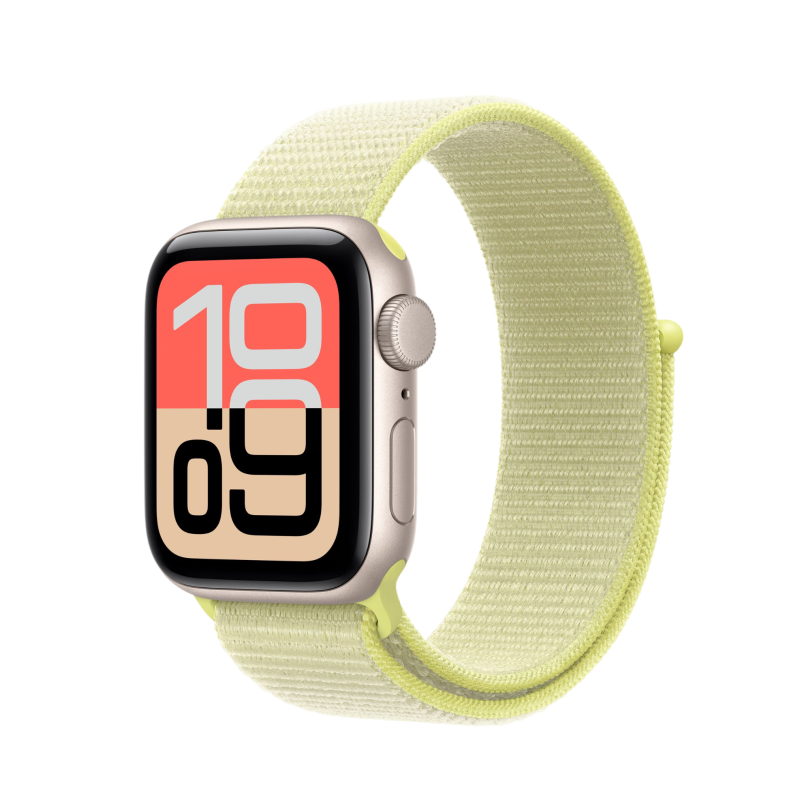 Apple Watch SE 3 Starlight Aluminum Starlight Sport Band
