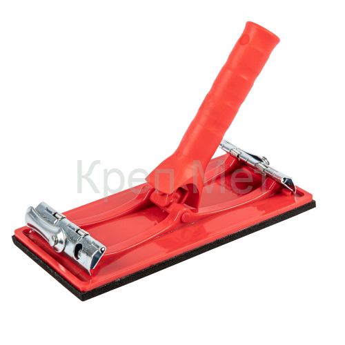 Брусок для шлифования 105 х 210 мм с шарнирным переходником под телескопическую ручку Matrix