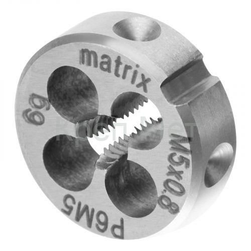 Плашка М5 х 0.8 мм, Р6М5 Matrix