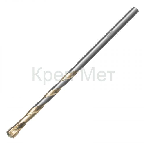 Сверло по бетону, улучшенное пылеудаление, 4 х 75 мм, цилиндрический хвостовик Сибртех