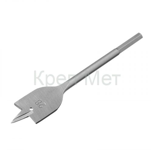 Сверло по дереву перовое, 28 мм Сибртех