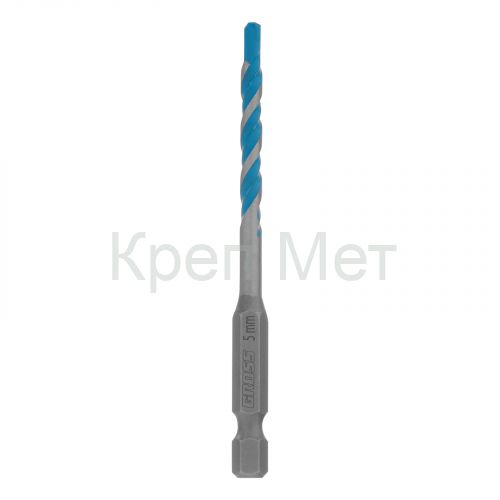 Сверло универсальное, Multipurpose PRO, 6-гр. хвостовик, 5мм Gross